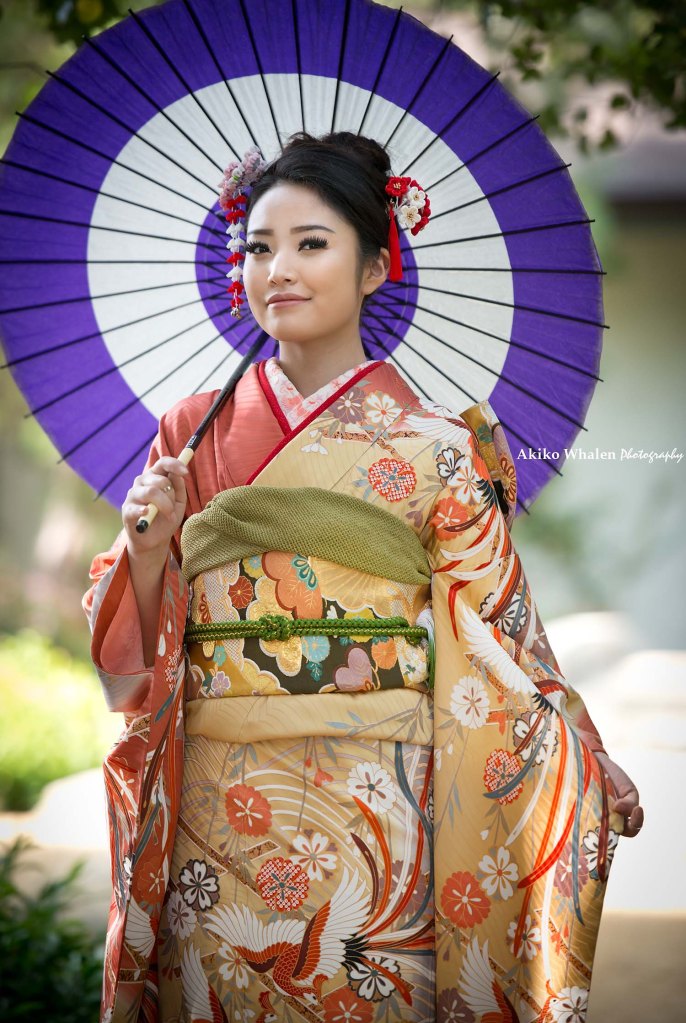 Storrier Stearns Japanese Garden, Kimono Photo Session, Pasadena